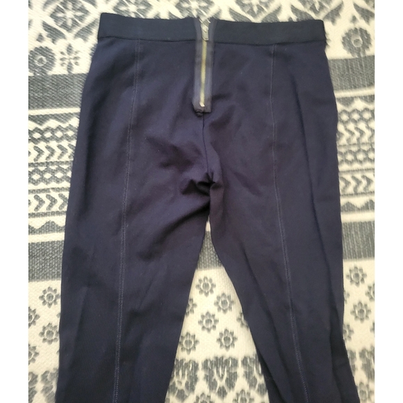 Pixie pant in stretch ponte size 4R navy color legging style pant j crew - Picture 5 of 9